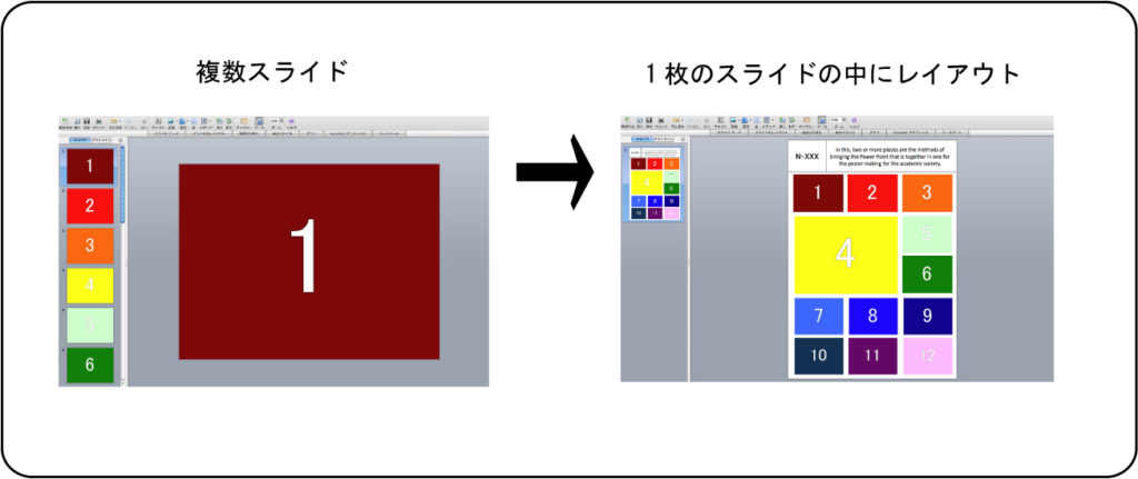 パワーポイント 1 枚 に まとめる pdf